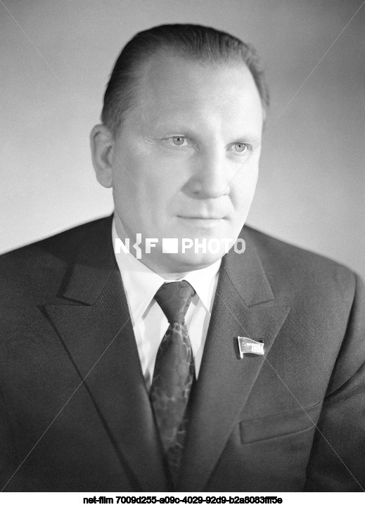 First Secretary of the Central Committee of the Communist Party of Latvia A.E. Voss