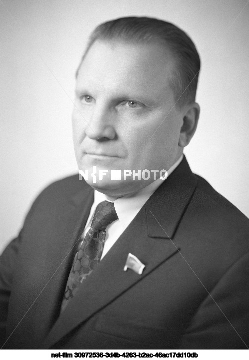 First Secretary of the Central Committee of the Communist Party of Latvia A.E. Voss