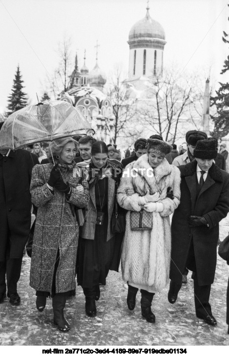 Визит королевы-консорта Испании Софии в СССР