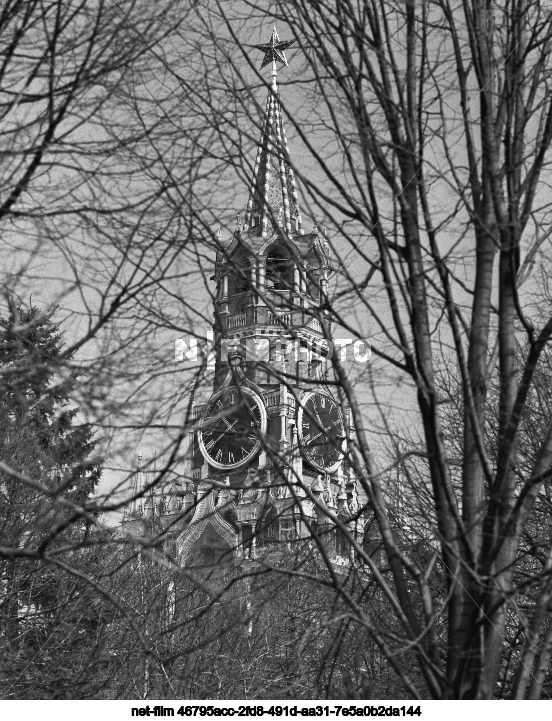 Спасская башня Московского Кремля