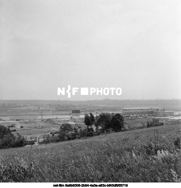 Строительство велотрека "Крылатское" в Москве