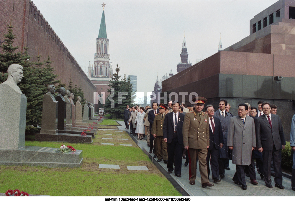 Li Peng's visit to the USSR