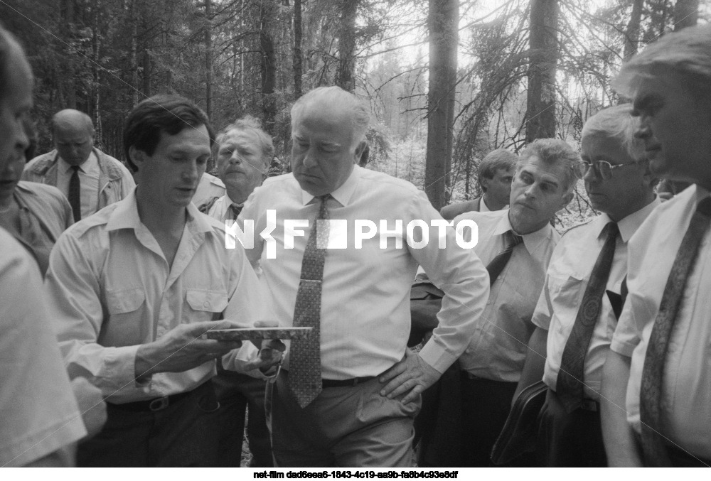 V. S. Chernomyrdin's trip to Karelia