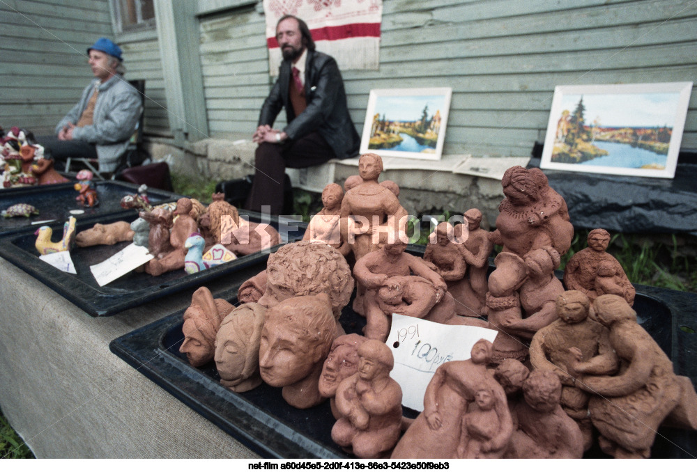 Фольклорный праздник в Подпорожском районе Ленинградской области