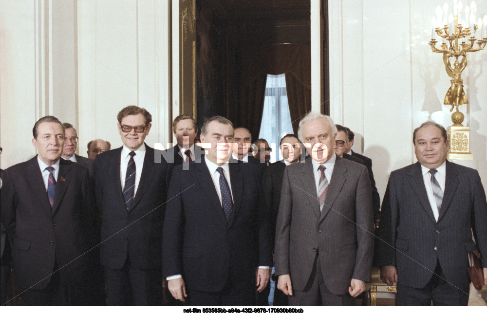 B. Khneupek's visit to Moscow