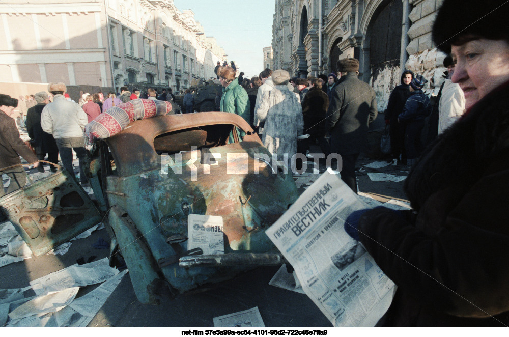 Съемки фильма "Невозвращенец" в Москве