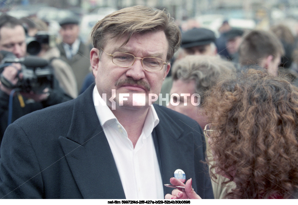 Журналист Е.А. Киселев