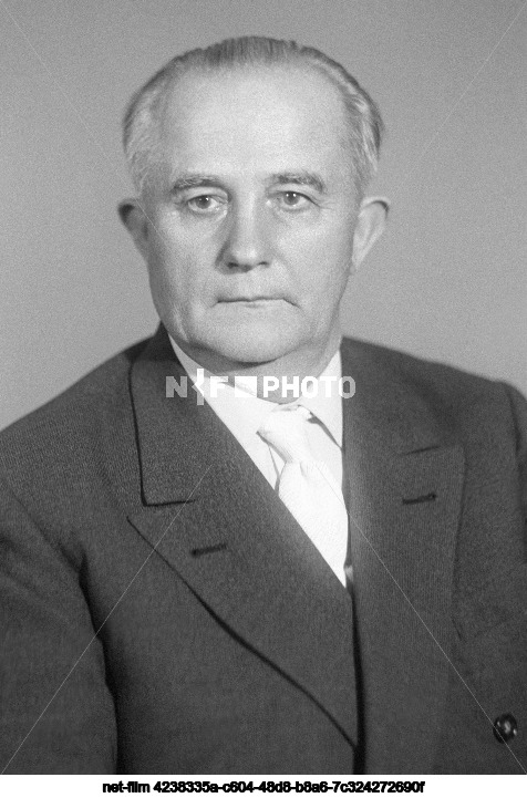 Chairman of the Presidium of the Supreme Council of the Latvian SSR J.E. Kalnberzins