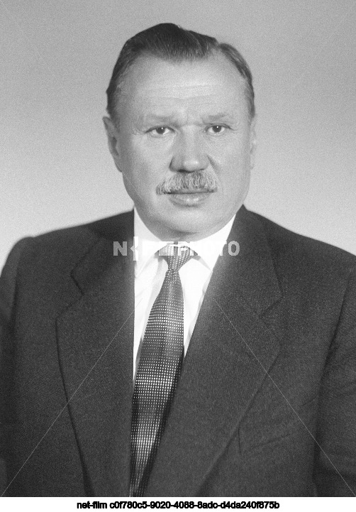 First Secretary of the Communist Party of Lithuania A.J. Snečkus