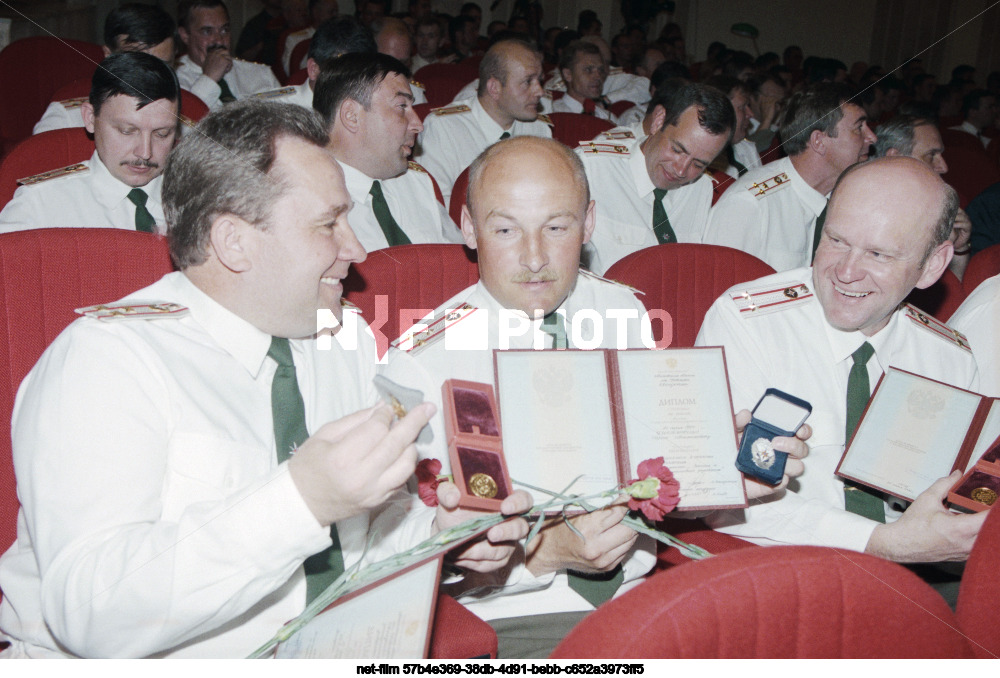 Выпуск офицеров Академии гражданской защиты МЧС России в Москве