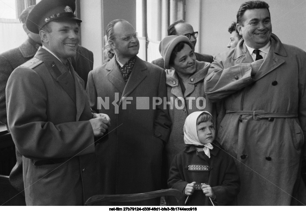 Visit of Yuri Gagarin to Czechoslovakia