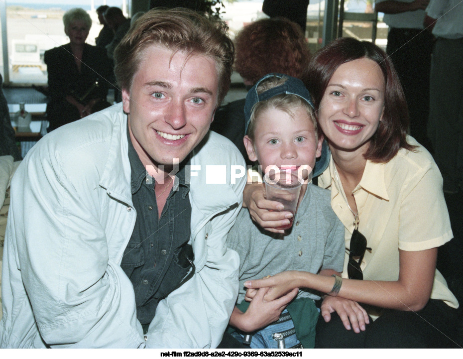 Actors S.V. Bezrukov, M.Yu. Filipchuk and I.V. Livanova