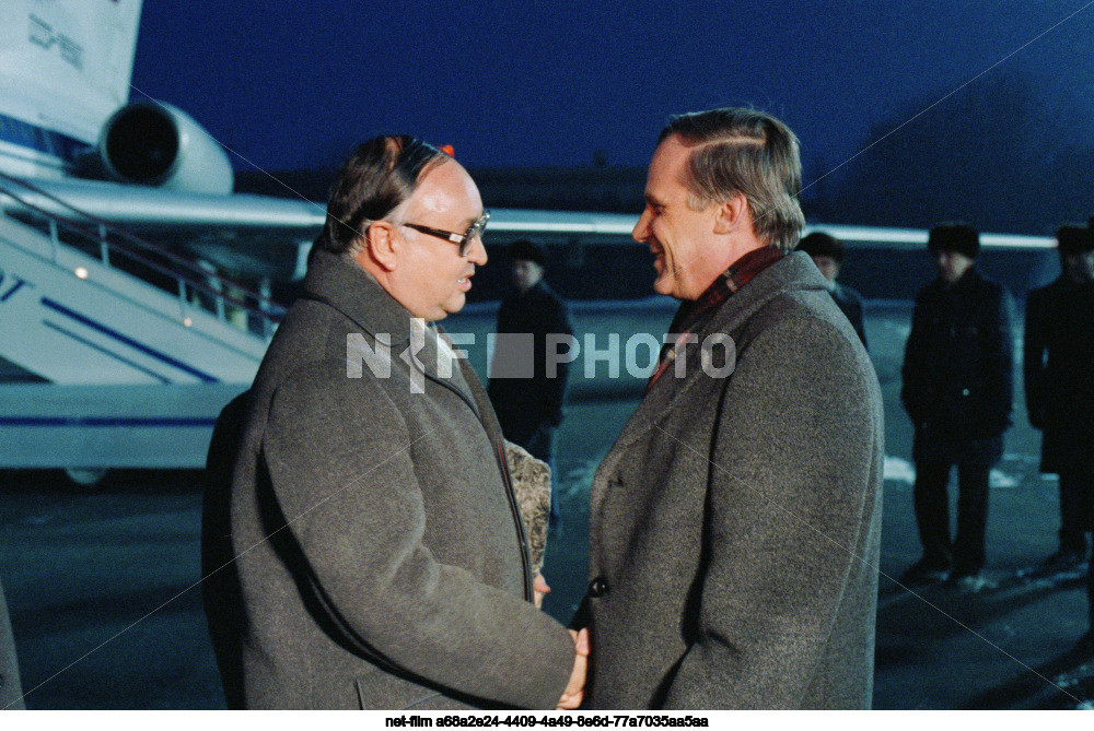 Рабочий визит С.А. Каштманда в СССР