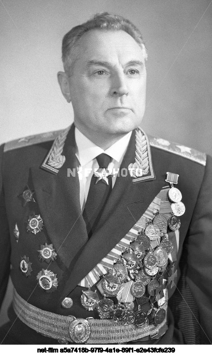 Marshal of Engineering Troops V.K. Kharchenko