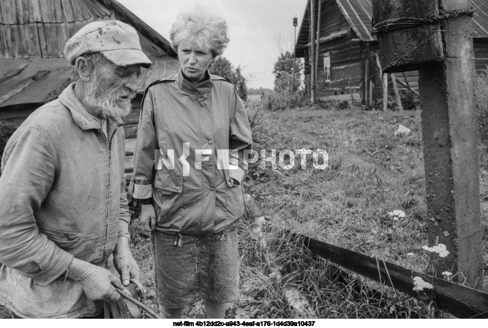 Resident of the village of Sosnovets V.F. Filippov
