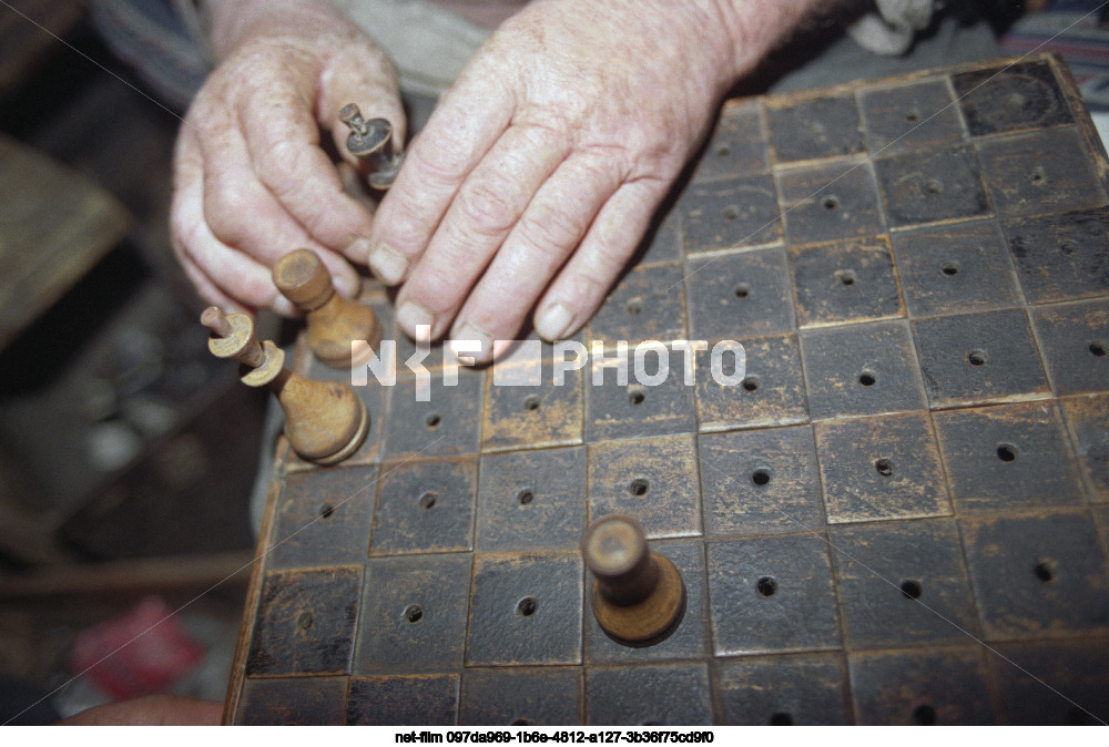 Resident of the village of Sosnovets V.F. Filippov