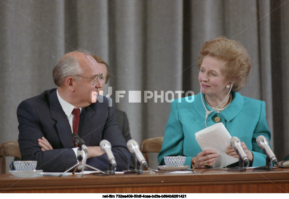M. Thatcher's visit to the USSR