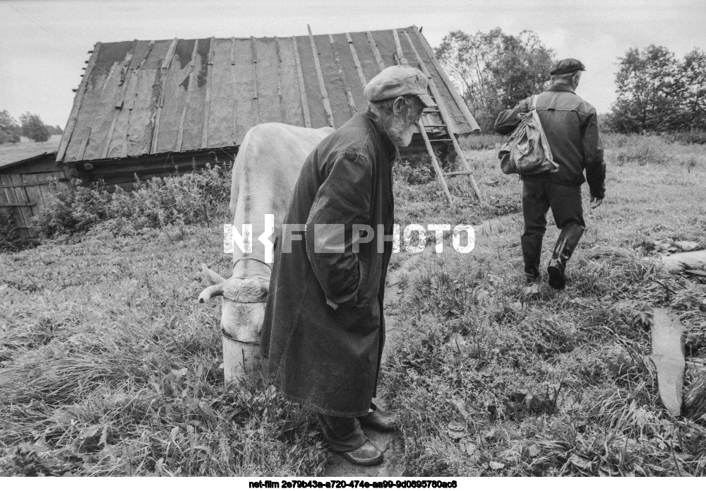 Resident of the village of Sosnovets V.F. Filippov