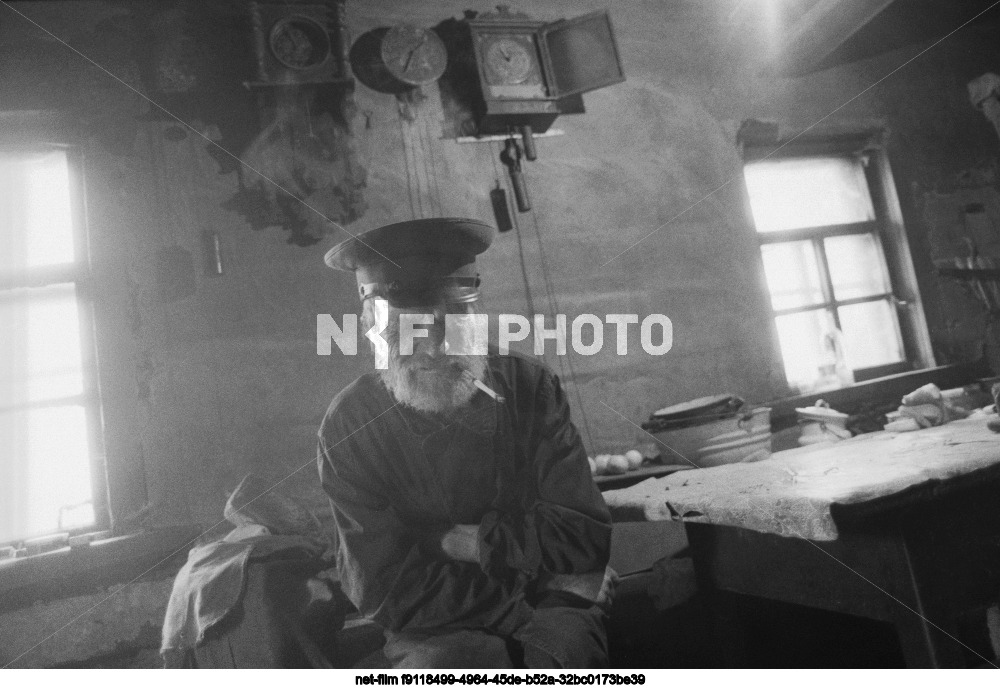 Resident of the village of Sosnovets V.F. Filippov