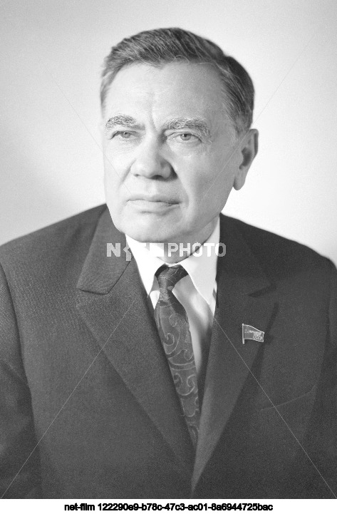 Chairman of the Presidium of the Supreme Council of the Ukrainian SSR I.S. Grushetsky