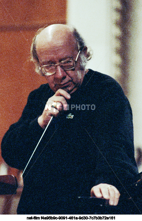 Художественный руководитель Государственной симфонической капеллы Г.Н. Рождественский