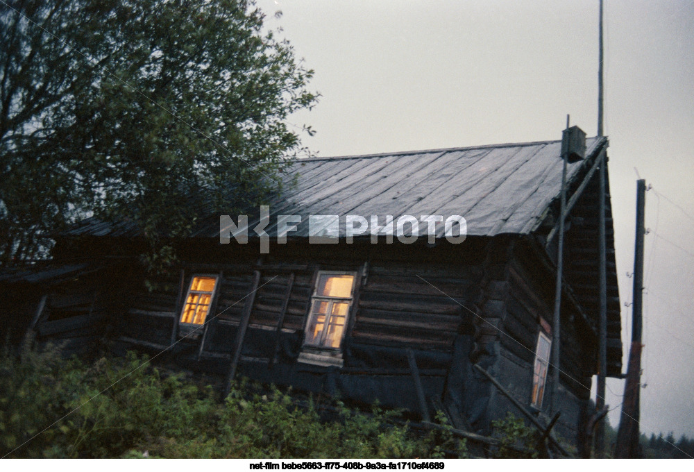 Views of the village of Sosnovets, Kalinin region