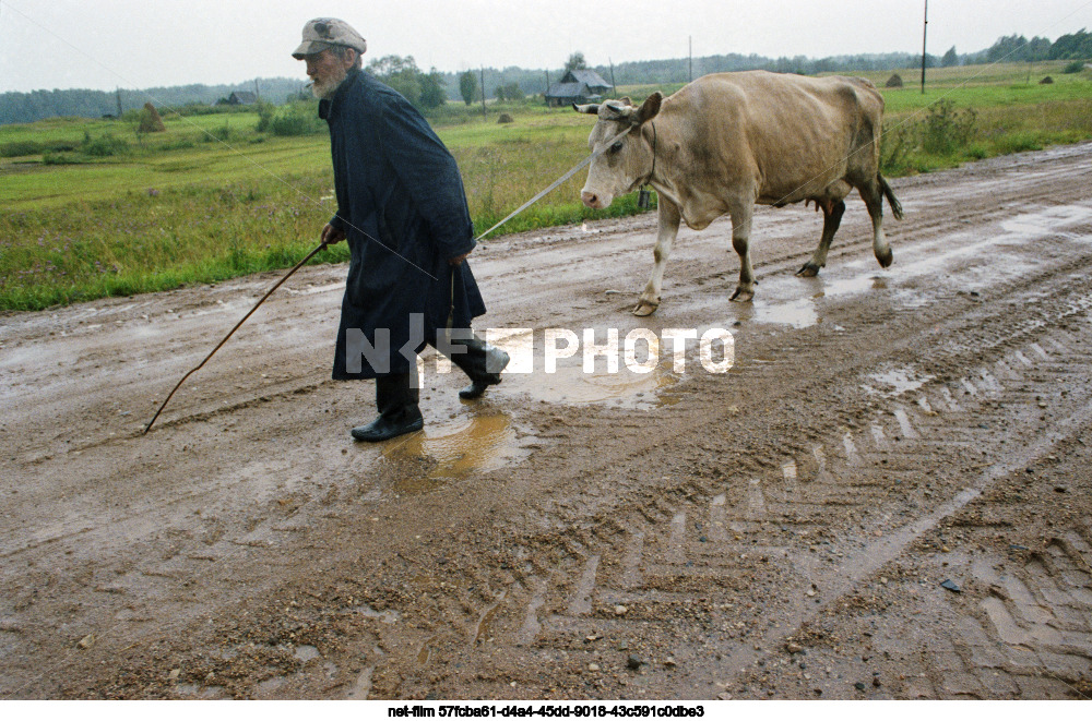 Resident of the village of Sosnovets V.F. Filippov