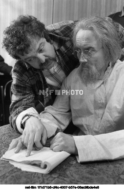 Filming of the movie "Takeoff" in Kaluga