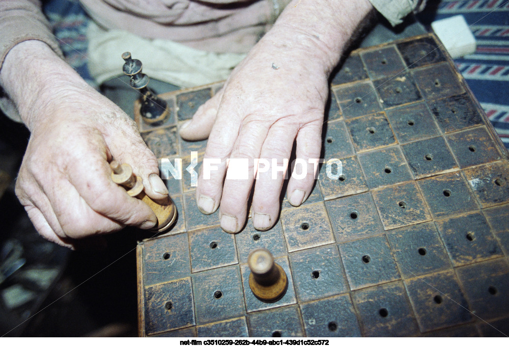 Resident of the village of Sosnovets V.F. Filippov