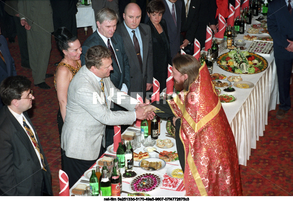 Празднование 49-летия В.В. Жириновского в Москве