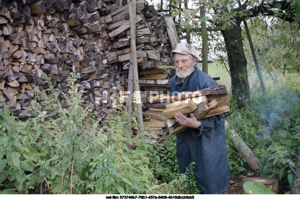 Resident of the village of Sosnovets V.F. Filippov
