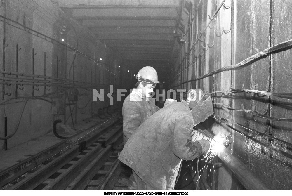 Строительство Московского метрополитена