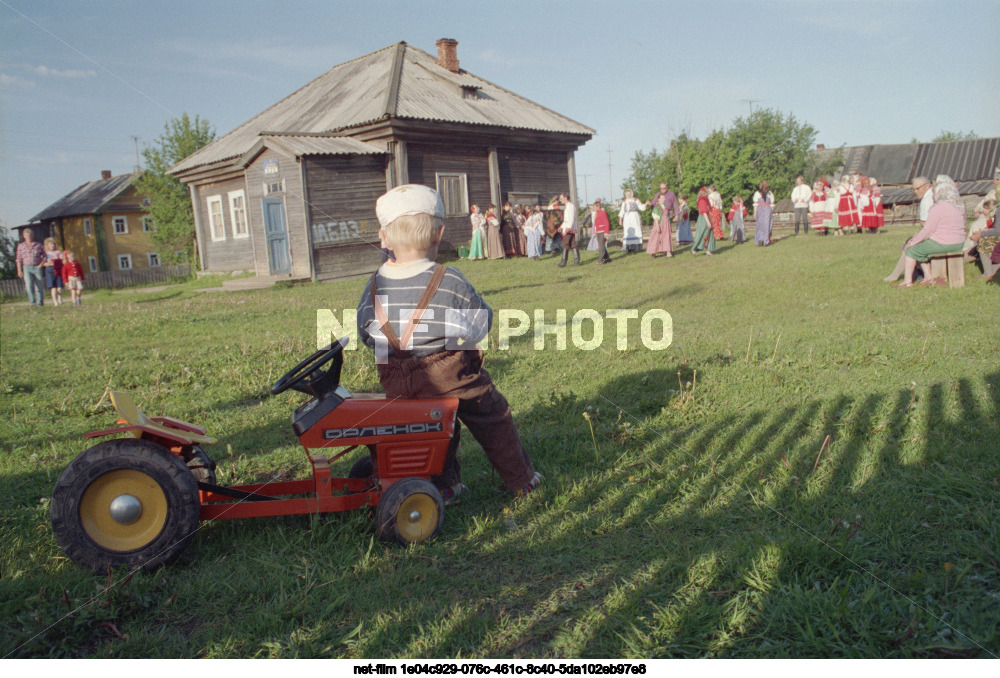 Folklore festival in Podporozhsky district of Leningrad region