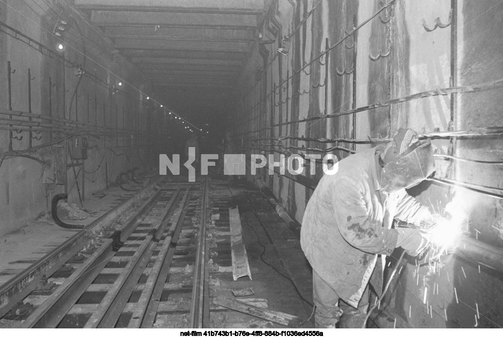 Строительство Московского метрополитена