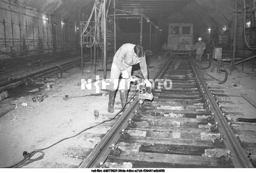 Строительство Московского метрополитена