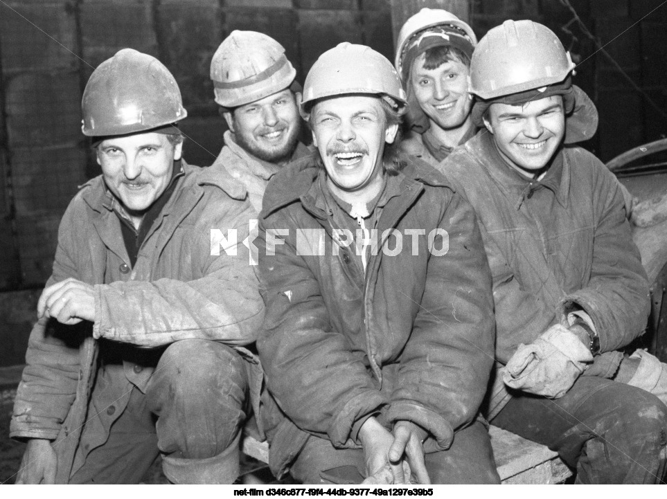 Строители Московского метрополитена