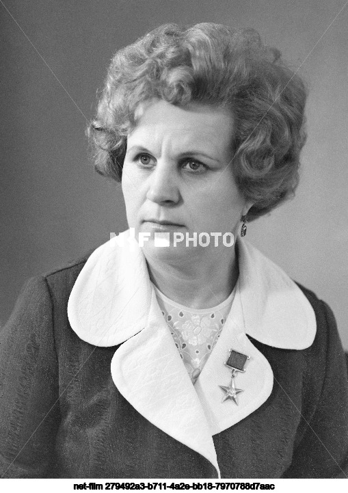 Foreman of the dairy farm of the Komsomolets training farm N.A. Shipovskaya