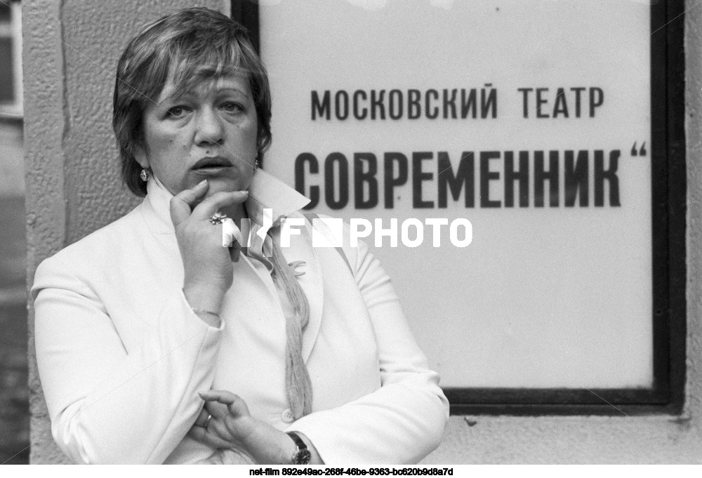 Chief director of the Sovremennik Theatre G.B. Volchek