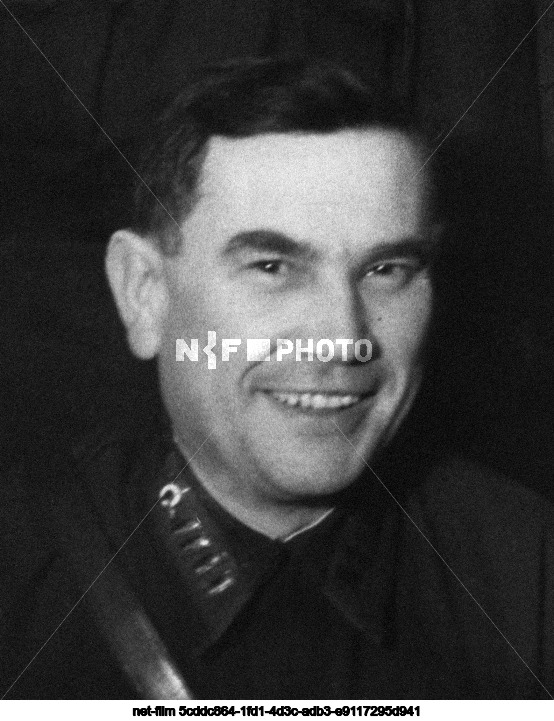 Командир 130-ой стрелковой дивизии Н.П. Анисимов