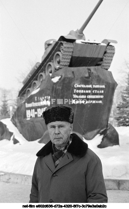 Ветеран Великой Отечественной войны Н.Н. Мальков