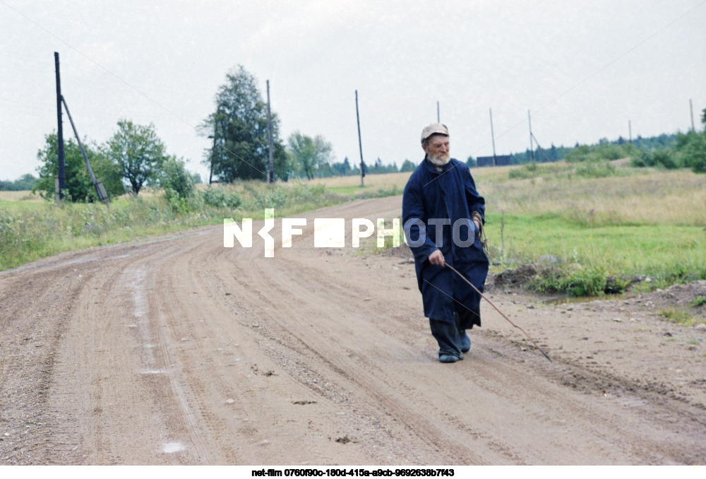 Resident of the village of Sosnovets, Kalinin region V. F. Filippov