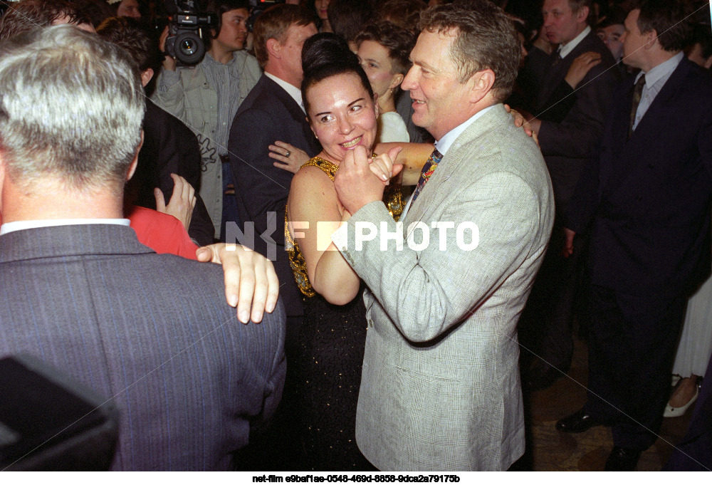 Празднование 49-летия В.В. Жириновского в Москве