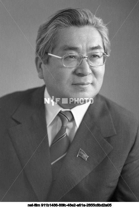 First Secretary of the Central Committee of the Communist Party of Kyrgyzstan T.U. Usubaliev