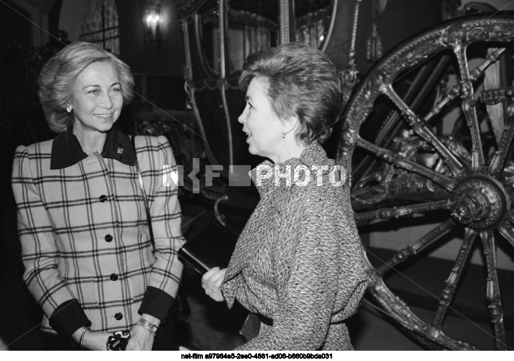 Визит королевы-консорта Испании Софии в СССР