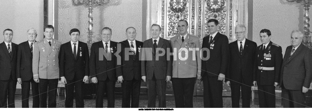 Награждение ликвидаторов аварии на Чернобыльской АЭС в Кремле