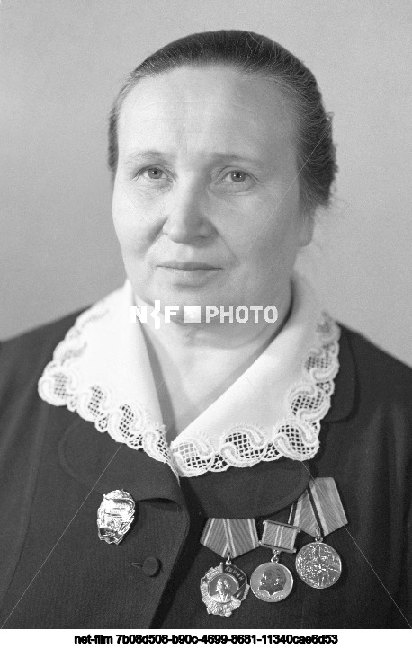 Communications operator of the Moscow city post office E.A. Bespalova