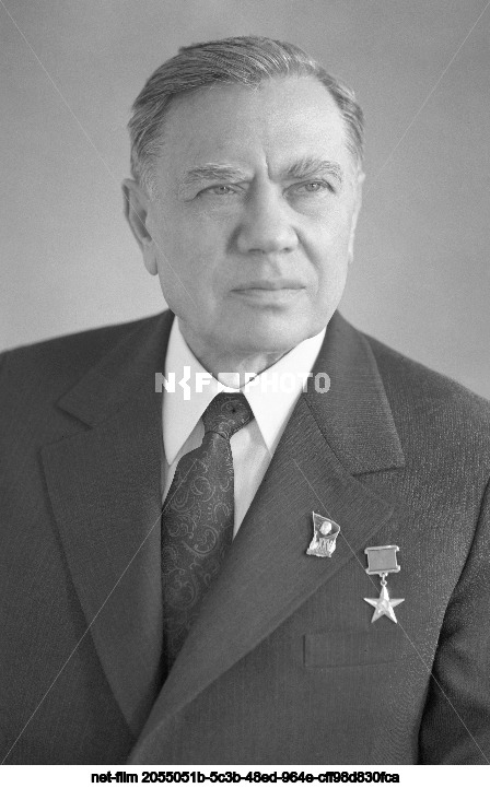 Chairman of the Presidium of the Supreme Council of the Ukrainian SSR I.V. Grushetsky