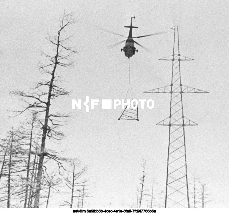 Construction of the Bratsk-Khani energy bridge in the Chita region