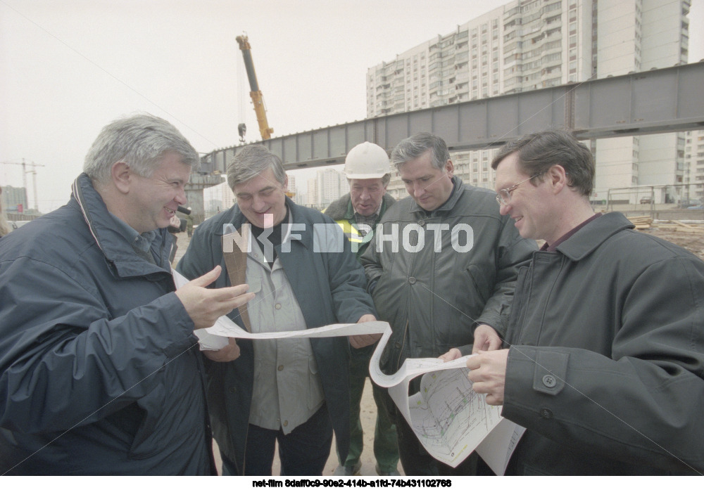 Строительство Московского метрополитена