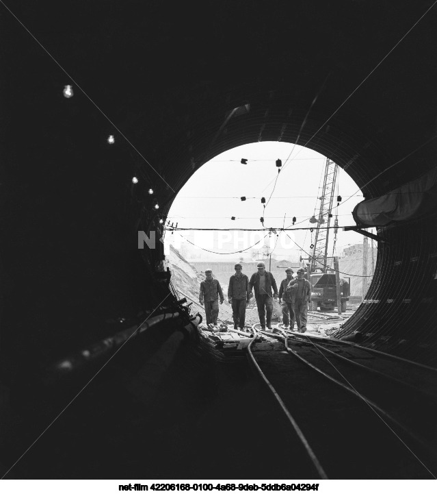 Строительство Ташкентского метрополитена